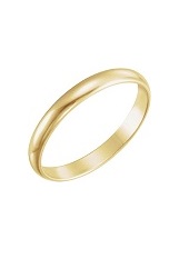 adorable teensy plain youth baby gold ring